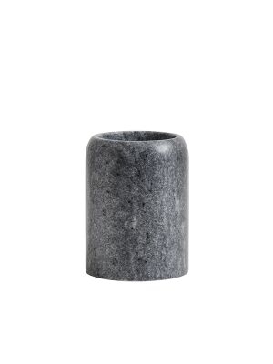 Nordal Vase/ Becher für Zahnbürsten - grauer...