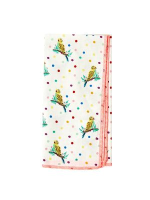 Rice Serviette aus Baumwolle - Budgie