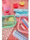Rice Brotdose "Candy Stripes" aus Edelstahl