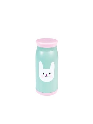 Rex London isolierte Edelstahlflasche 350ml -  Bonnie the Bunny