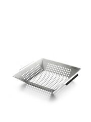 WEIS Grillkorb aus Edelstahl (groß)
