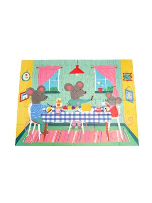 Rex London Puzzle "Mouse in a House" -  24 Teile