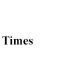 Times